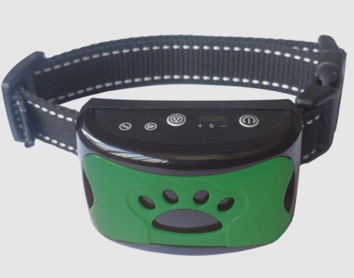 image-Dog Training Collar Waterproof Electric Pet Remote Control Rechargeable Dogs Trainer Bark Arrester With Shock Vibration Sound
