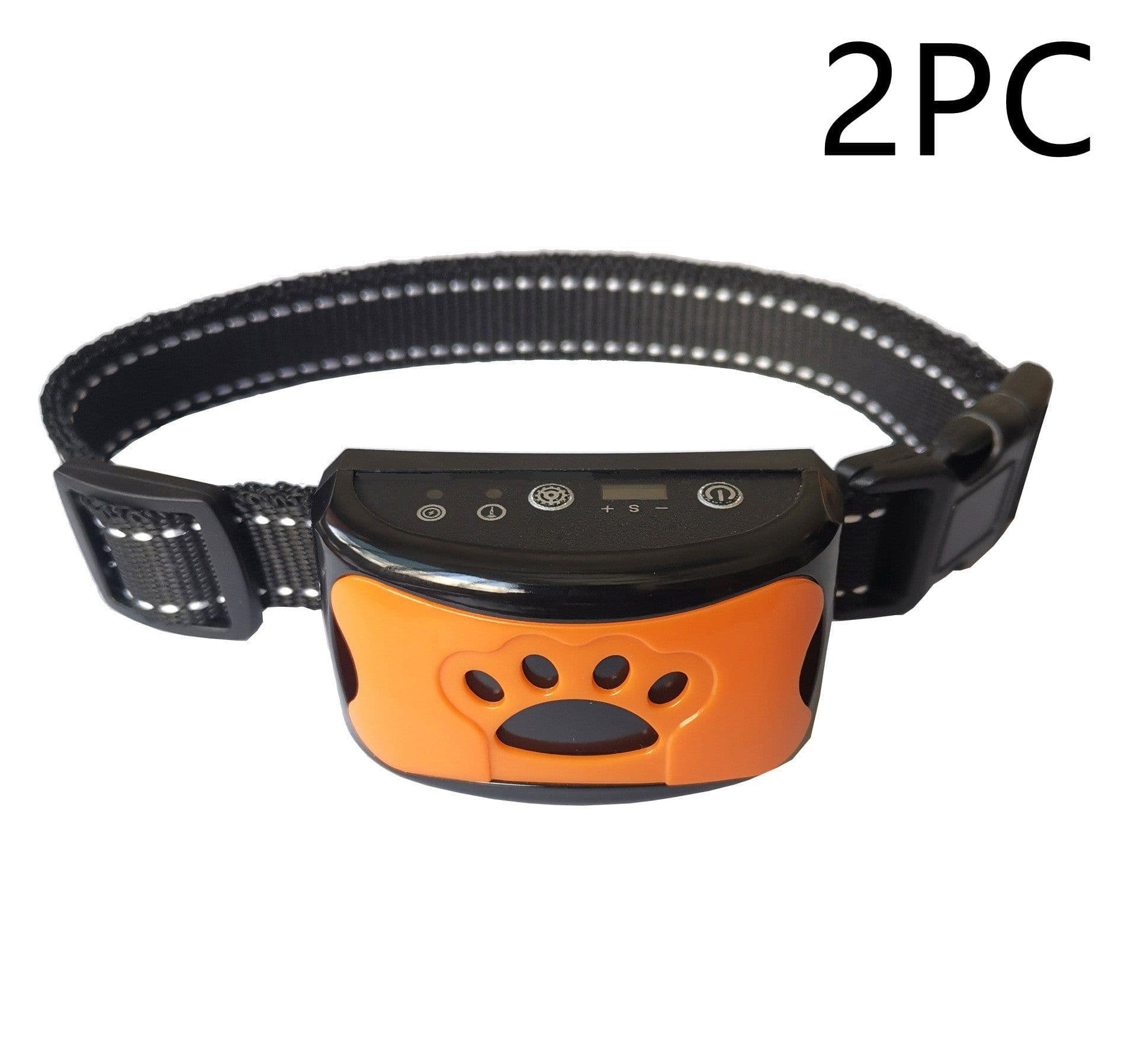 image-Dog Training Collar Waterproof Electric Pet Remote Control Rechargeable Dogs Trainer Bark Arrester With Shock Vibration Sound
