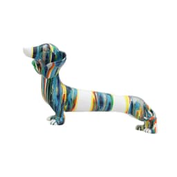 image-Color Resin Crafts Animal Cartoon Dachshund Dog