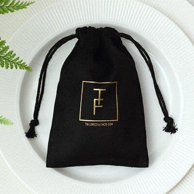 image-Flannel Jewelry Packaging Drawstring Drawstring Pocket Mobile Power Earphone Storage Bag