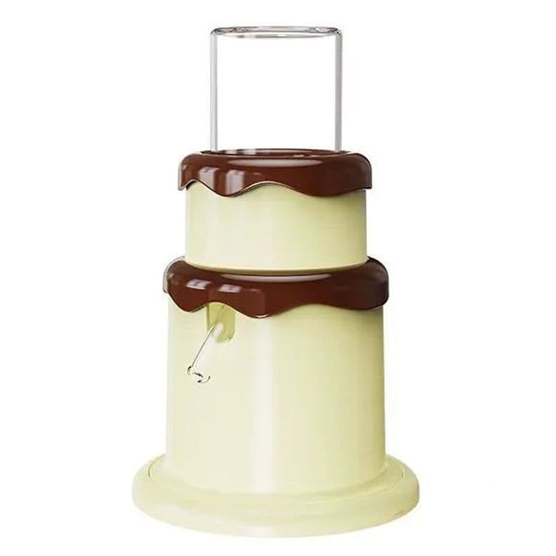 image-Cream Cake Hamster Kettle Small Pet Drinker Vacuum Kettle Hamsters Feeder Rat Accesorios Chipmunk Mouse Kettle
