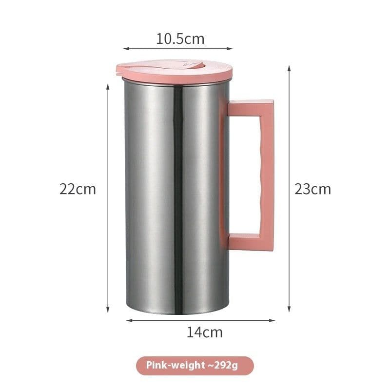 image-Plastic Cover Household Stainless Steel Kettle Large Capacity Kettle