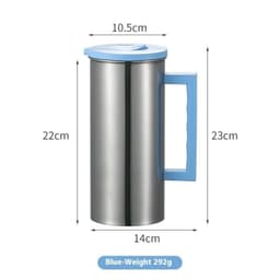 image-Plastic Cover Household Stainless Steel Kettle Large Capacity Kettle