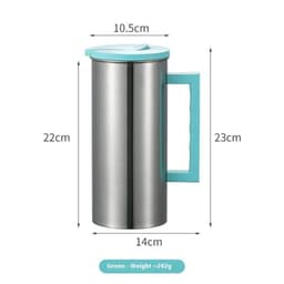image-Plastic Cover Household Stainless Steel Kettle Large Capacity Kettle