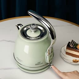 image-Retro High-value Kettle Household European-style Mini Small Boiler Electric Heating