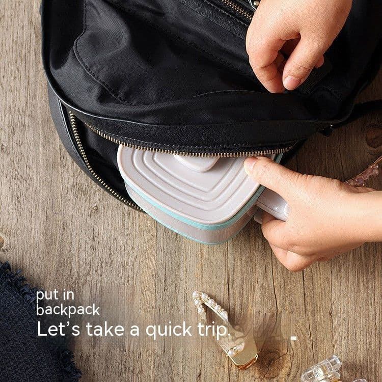 image-Silicone Folding Kettle Touch Travel Thermal Insulation Electric Heating Portable