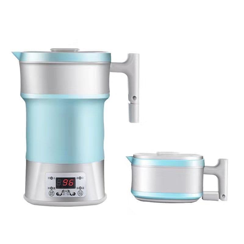 image-Silicone Folding Kettle Touch Travel Thermal Insulation Electric Heating Portable