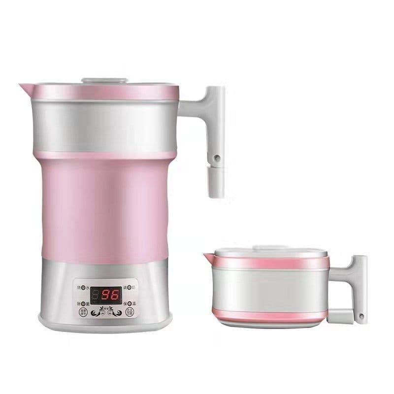 image-Silicone Folding Kettle Touch Travel Thermal Insulation Electric Heating Portable