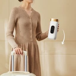 image-Portable Electric Heating Stainless Steel Insulated Hot Water Kettle