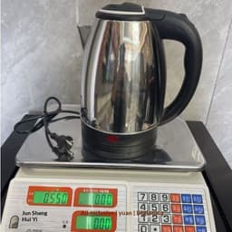 image-Stainless Steel Electric Kettle With A Steel Lid