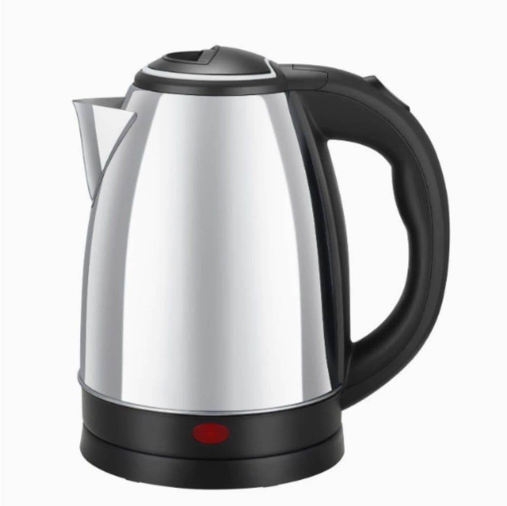 image-Stainless Steel Electric Kettle With A Steel Lid