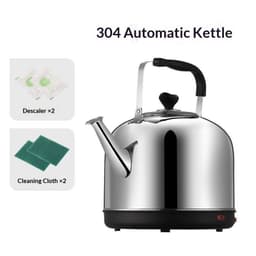image-Stainless Steel Electric Kettle With Automatic Power-off