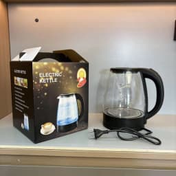 image-Electric Kettle Gao Peng Glass Pot 2L Capacity