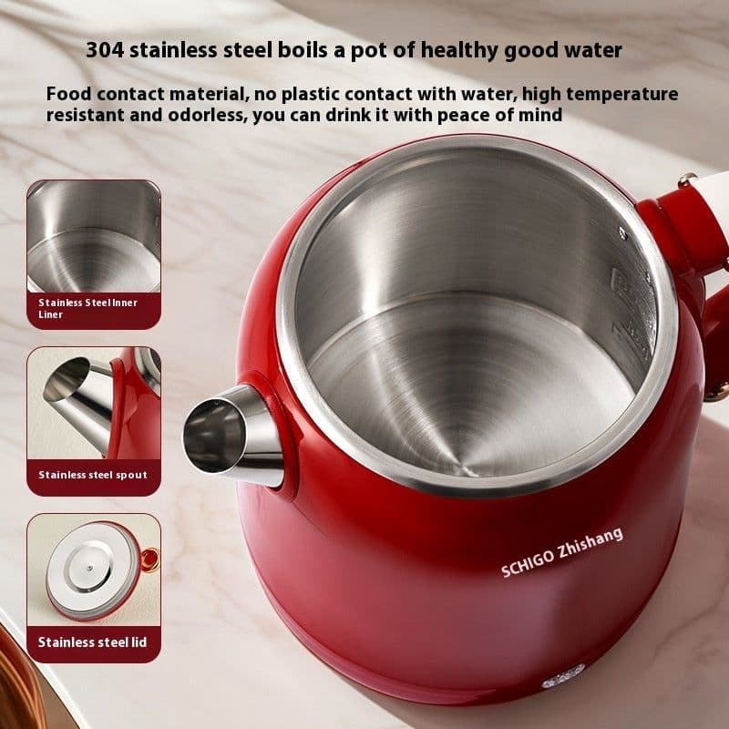 image-Portable Electric Kettle Heat Preservation Travel Mini