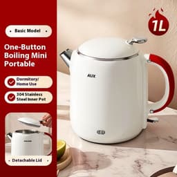 image-Portable Electric Kettle Heat Preservation Travel Mini