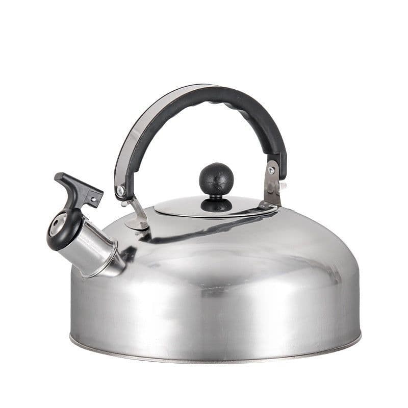 image-Stainless Steel Kettle Sound Flat Pot Household Kettle