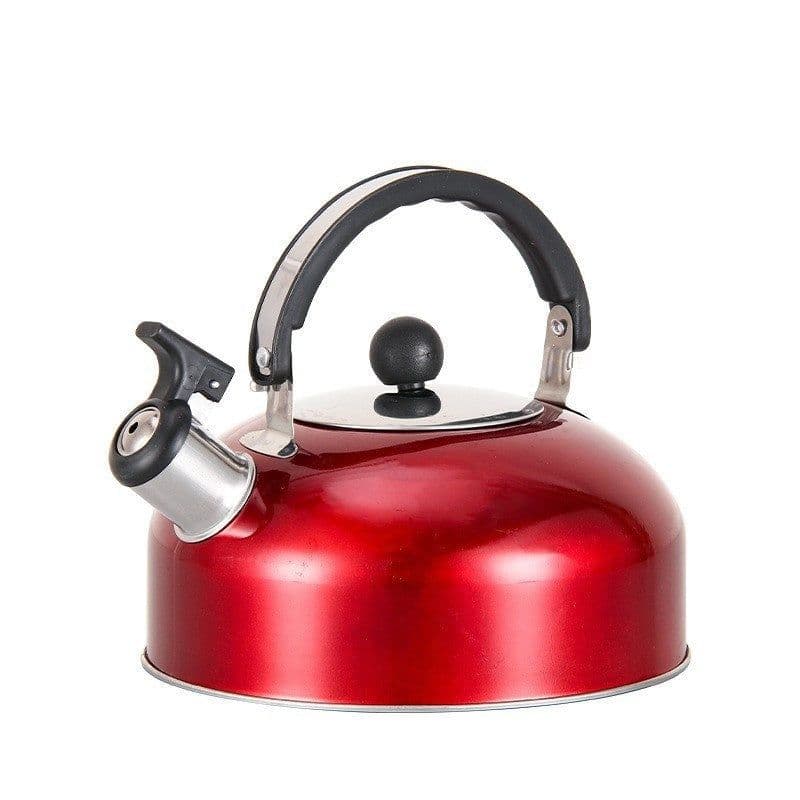 image-Stainless Steel Kettle Sound Flat Pot Household Kettle