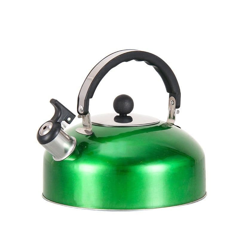 image-Stainless Steel Kettle Sound Flat Pot Household Kettle