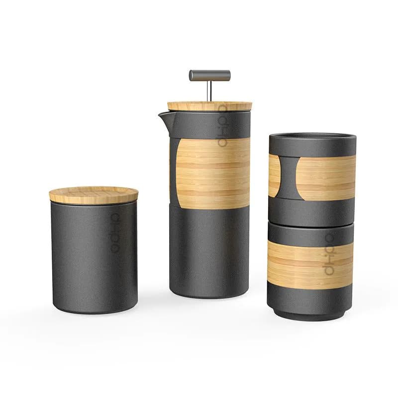 image-Simple And Portable Travel Ceramic Pressure Pot, Hand Coffee Pot, Tea Maker, Coffee Appliance
