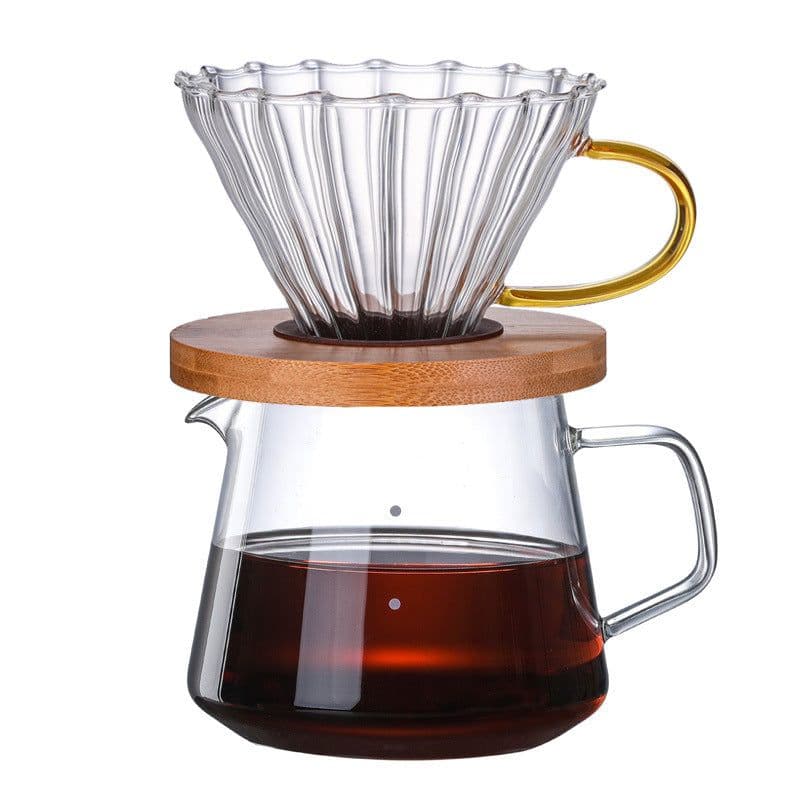 image-Heat-resistant Glass Coffee Maker Household Milk Scaled Cup