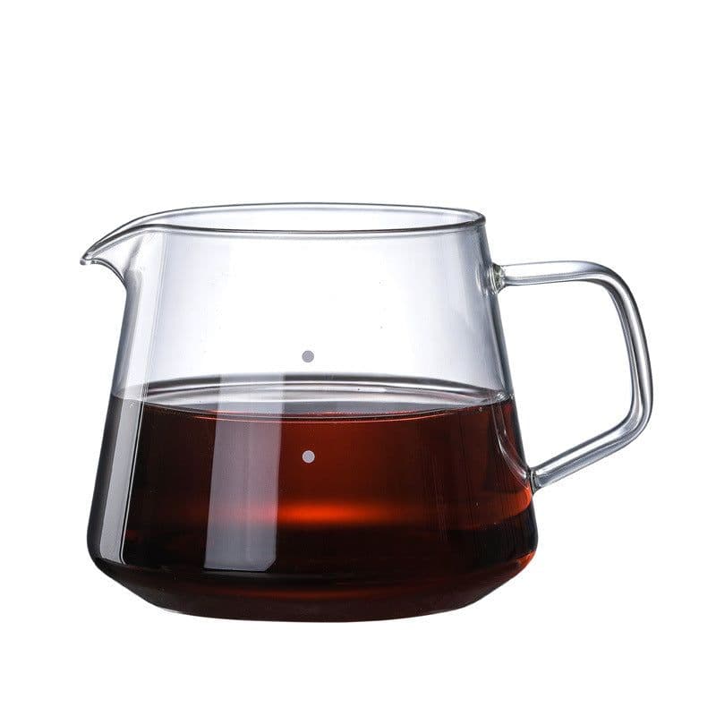 image-Heat-resistant Glass Coffee Maker Household Milk Scaled Cup