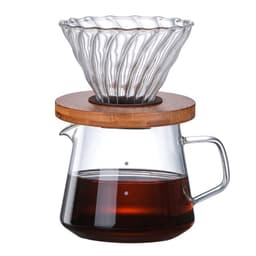 image-Heat-resistant Glass Coffee Maker Household Milk Scaled Cup