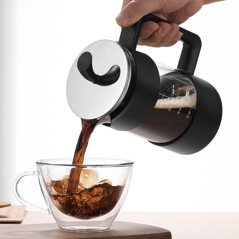 image-French Press Coffee Filter Home Tea Maker Cold