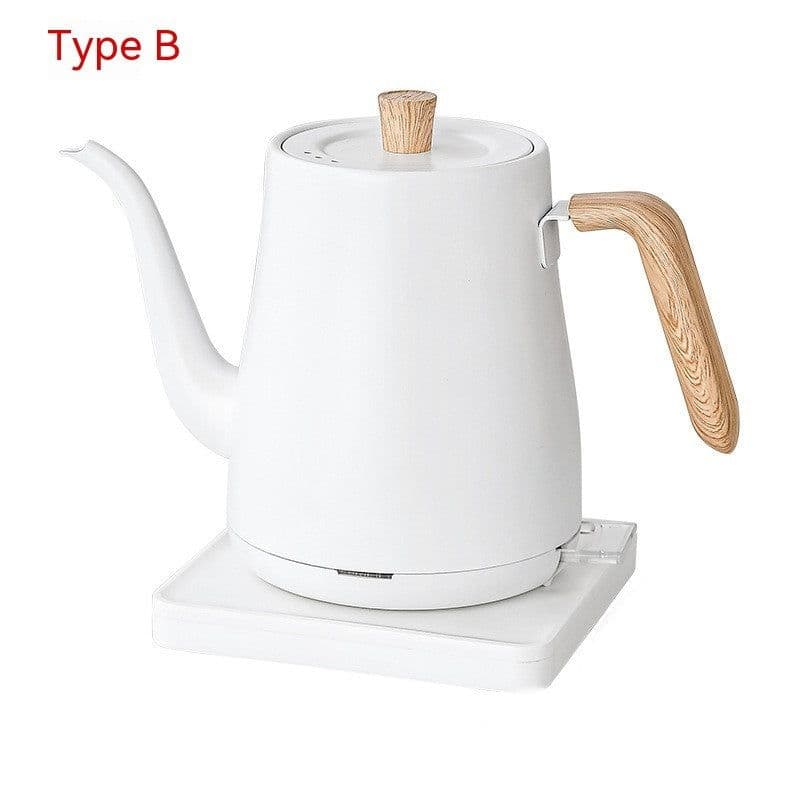 image-Swan Neck Slender Mouth Hand Made Coffee Maker
