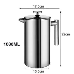 image-French Press Coffee Maker Stainless Steel Coffee Percolator