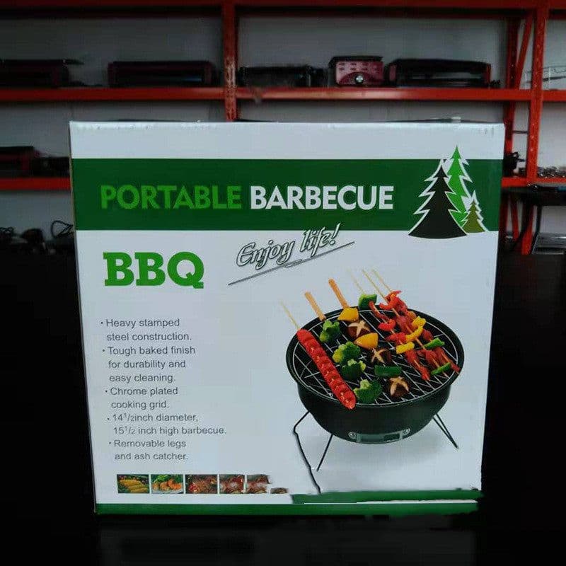 image-Fashion Personality Outdoor Stainless Steel Barbecue Grill