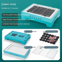 image-Disposable Portable Barbecue Grill Household Outdoor Camping