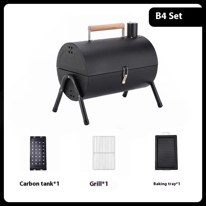 image-Portable And Versatile Grill Portable Household Outdoor