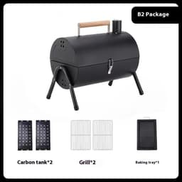 image-Portable And Versatile Grill Portable Household Outdoor