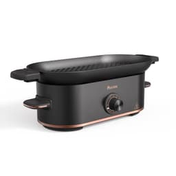image-Mini Barbecue Plate Electric Baking Pan Grill Household Smoke-free