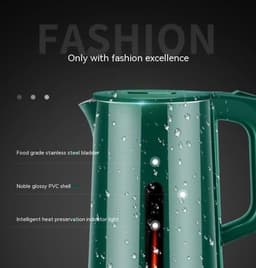 image-Malata Electric Kettle Stainless Steel Electric Water Pot Dormitory Household Durable Insulation
