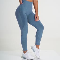 image-Issan Cafe Moisture-Wicking Yoga Pants - Red L, Spandex Blend