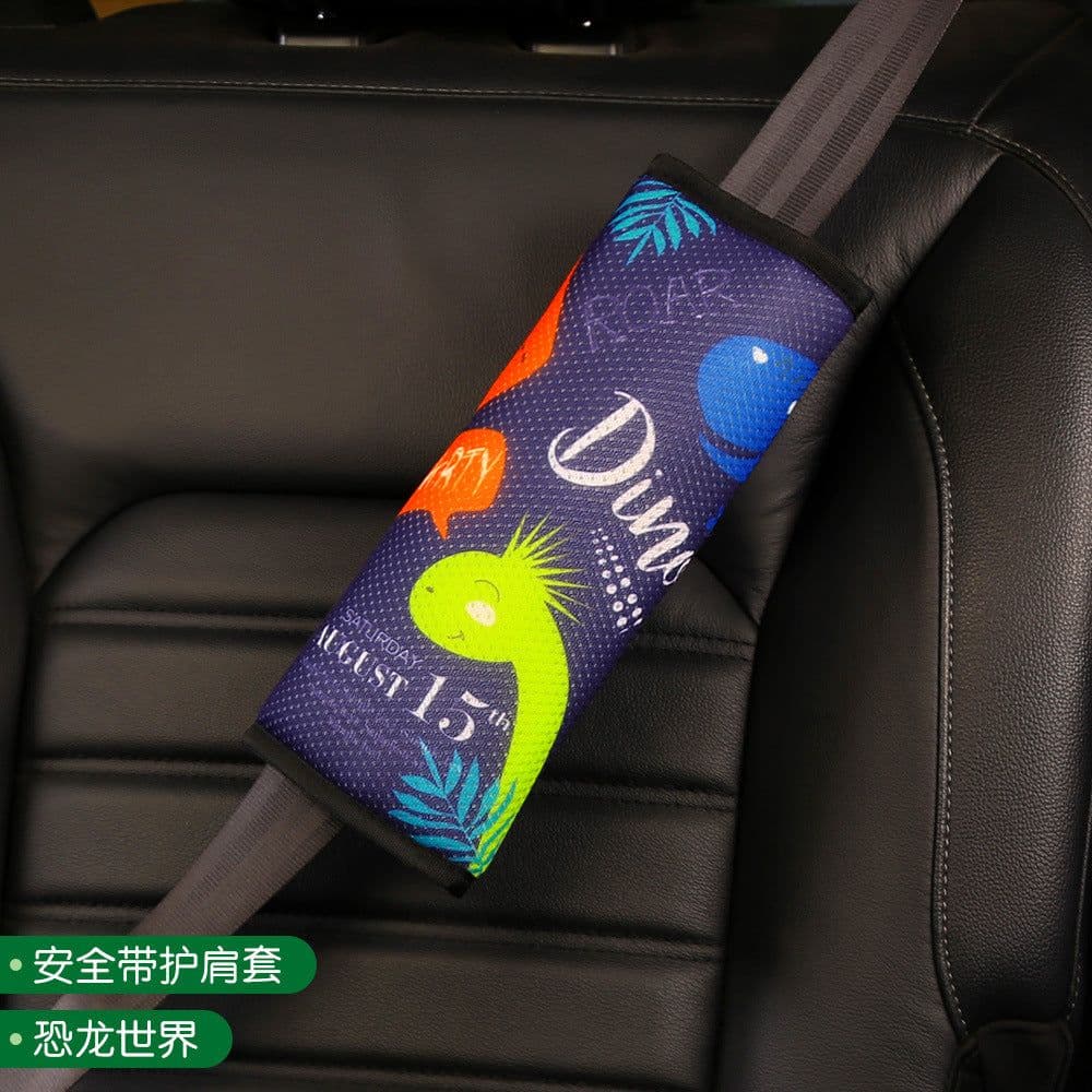 image-Child Seat Belt Safety Cover - Simple Protective Car Seat Belt Shoulder Fixer