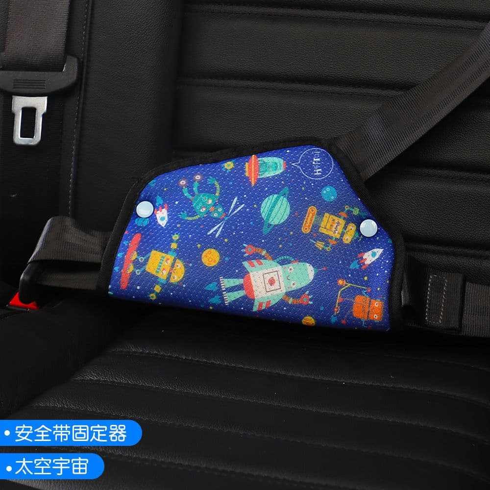 image-Child Seat Belt Safety Cover - Simple Protective Car Seat Belt Shoulder Fixer