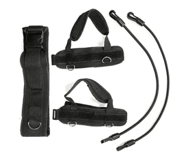 image-Black Stretch Leg Pull Rope Leg Muscle Exercises Practice