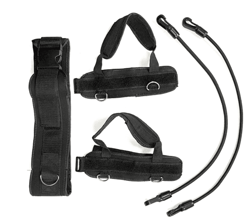 image-Black Stretch Leg Pull Rope Leg Muscle Exercises Practice