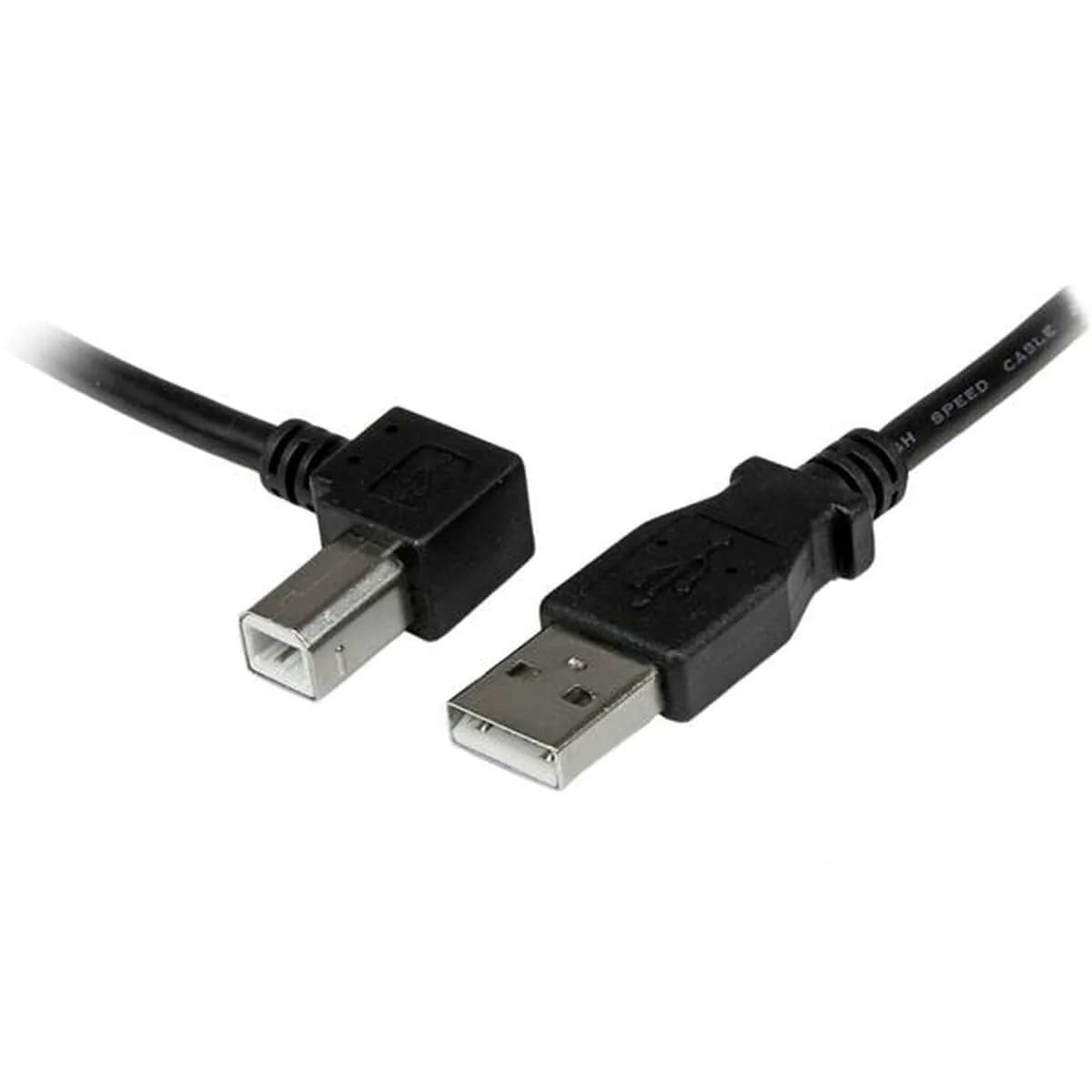 image-USB A to USB B Cable Startech USBAB2ML Black