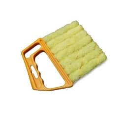 image-Cross-border hand-held cleaning tool blinds brush cleaning artifact cleaning brush detachable and washable air-conditioning outlet cleaning brush