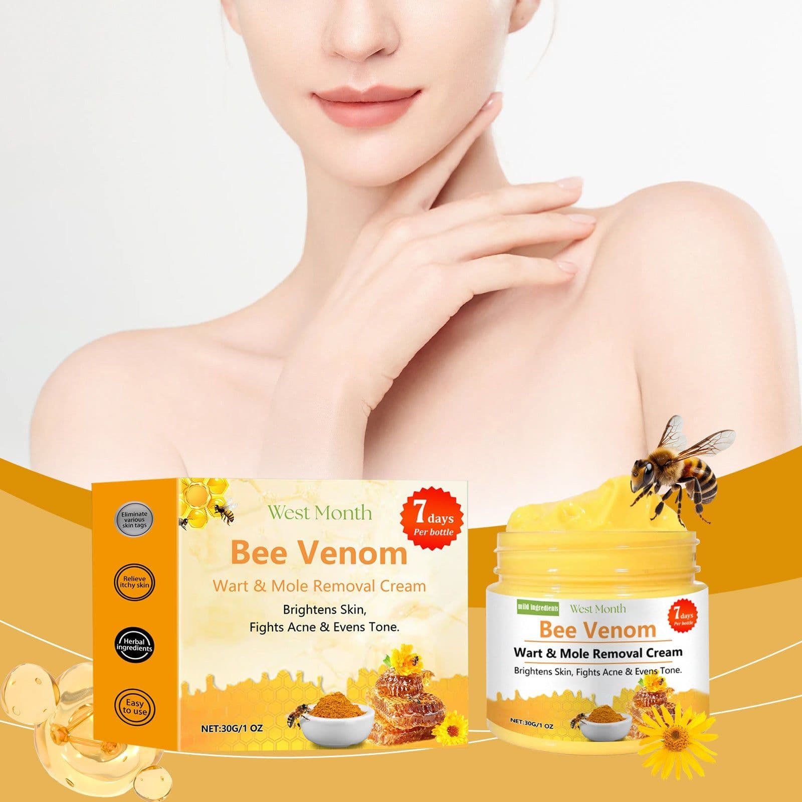 image-Neck Cream Gentle Cleansing Skin