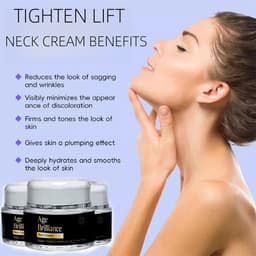 image-Neck Tightening Cream Moisturizes Skin