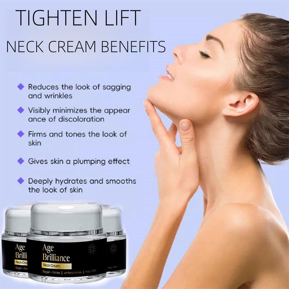 image-Neck Tightening Cream Moisturizes Skin