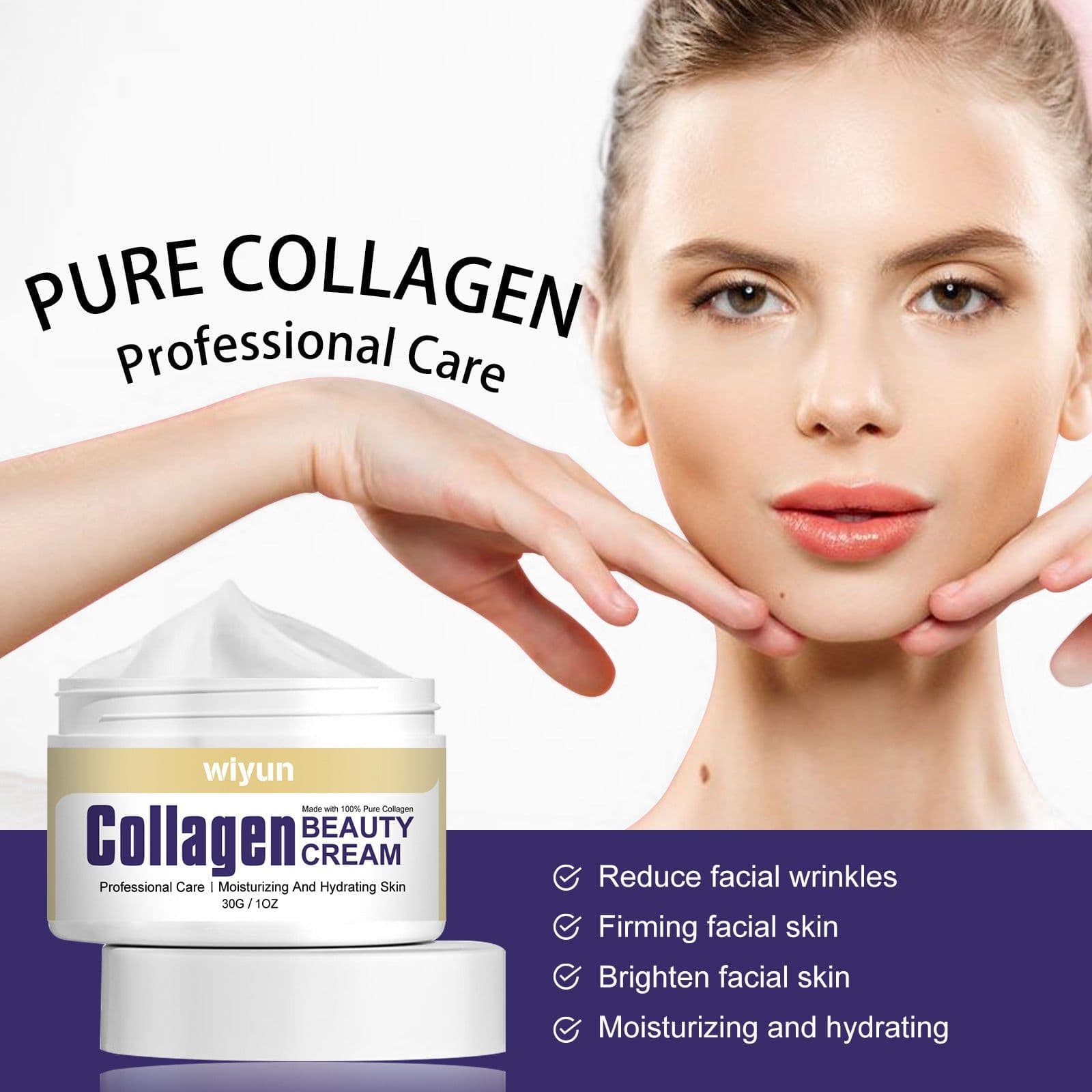 image-Collagen Cream Skin Skin Rejuvenating And Hydrating