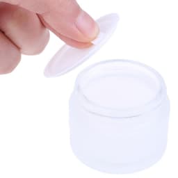 image-Face Cream Bottle Travel 50g Glass Cosmetic Sub-bottle