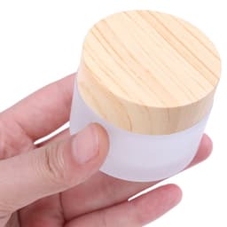 image-Face Cream Bottle Travel 50g Glass Cosmetic Sub-bottle