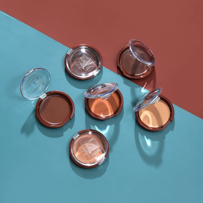 image-Three-dimensional V Face 6 Color Repairing Bronze Cream