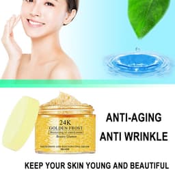 image-Women's Golden Face Cream Moisturizing And Nourishing Skin